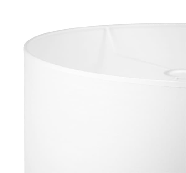Cylindrisk lampskärm vit 45/25