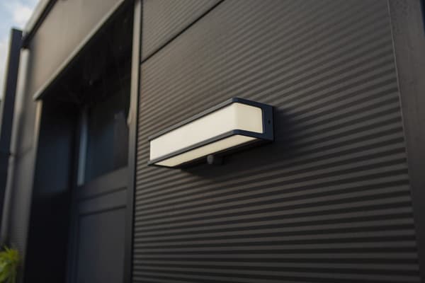 Ulkoseinävalaisin DOBLO harmaa Lutec 6943801125