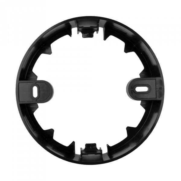 LED-uppo-/pintavalaisin 6W pyöreä CCT 2in1 musta Ecolight