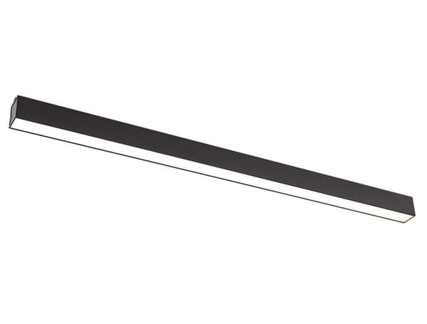 Loftlampe moderne sort skinne 113 cm dæmpbar LINEAR LED 36W C0175D Maxlight
