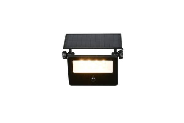 LED-projektør moderne sort solcelledrevet variabel CCT LED 10W MOURA RL