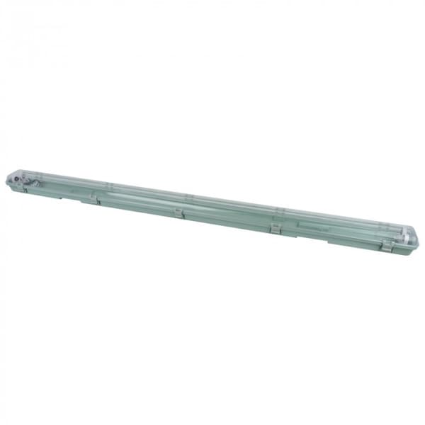 Hermetisk lampe til garage til LED-rør 2x120cm Ecolight EC79585