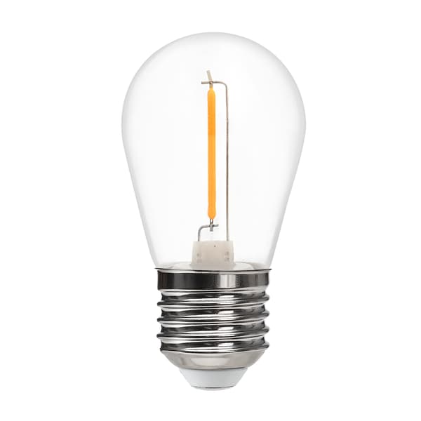 LED-glødepære 1W E27 varm hvid Eko-Light