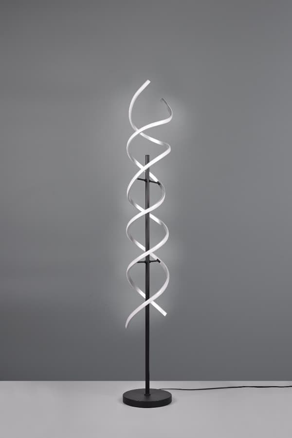 LED-golvlampa SEQUENCE silver Trio 441810205