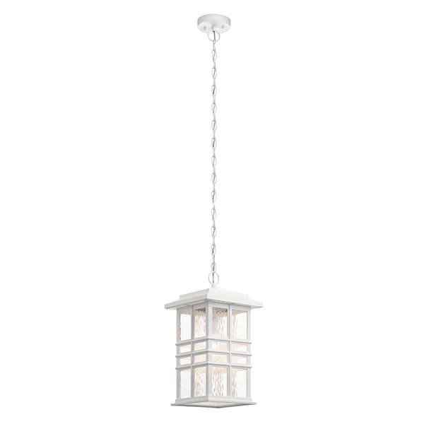 Utomhuspendellampa vit E27 60W Beacon Square Kichler