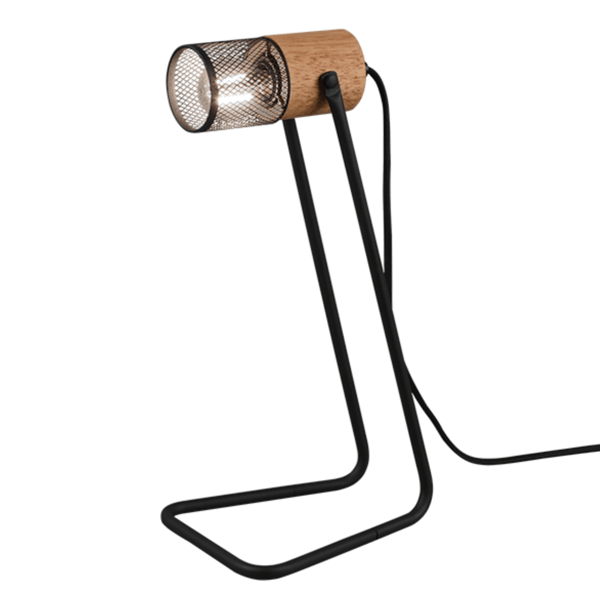 Bordlampe TOSH sort Trio 504300132