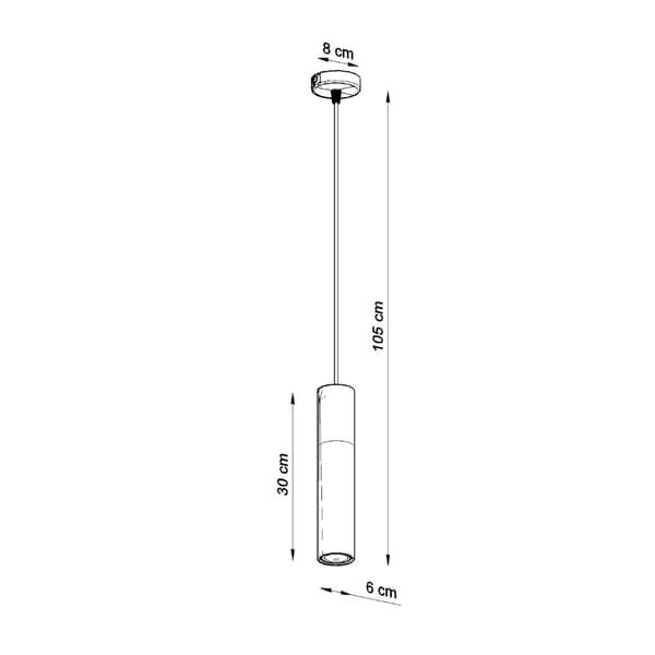 MARCOS sort pendel Pure Lume PU.0632