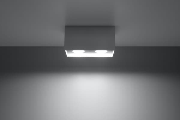Spot QUAD MAXI Harmaa Sollux Lighting SL.0382