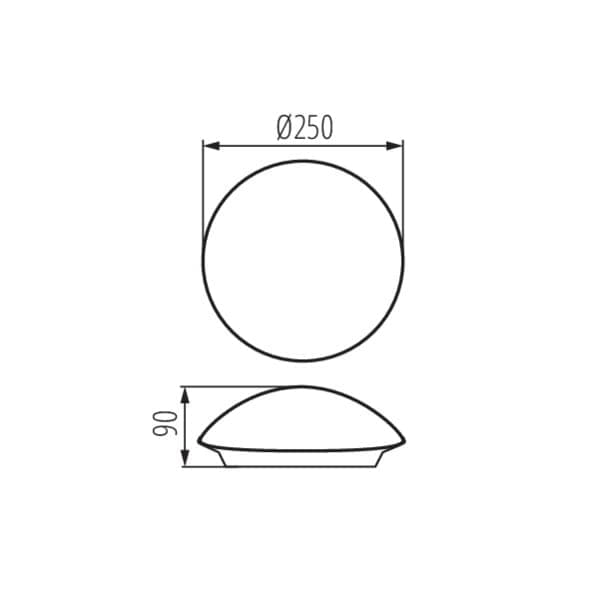 Kanlux loftlampe PLAFMIN serie model 25690