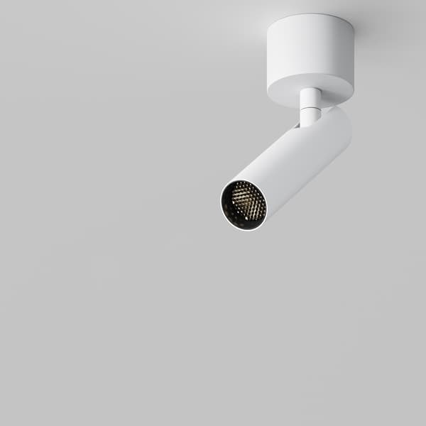 Rörlig takspotlight vit LED 6W Focus T Maytoni