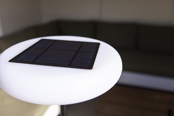 POPS SOLAR sort bærbar udendørslampe Lutec 6910901012