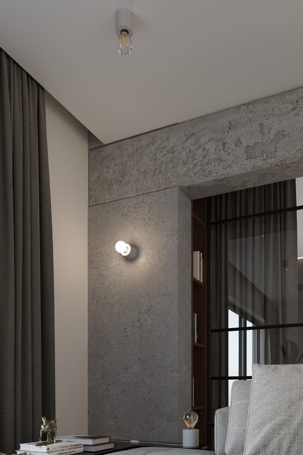 SALGADO betoninen seinävalaisin Sollux Lighting SL.0679