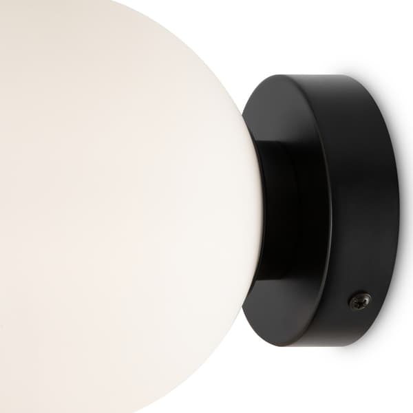 Væglampe hvid rund skærm Basic form Maytoni MOD321WL-01B