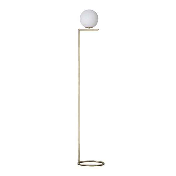 Golvlampa glaskula E27 Abruzzo Home
