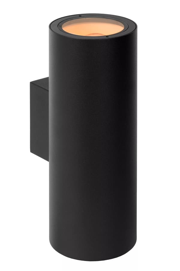 Ulkoseinävalaisin musta 2x E27 40W VOLANTIS Lucide