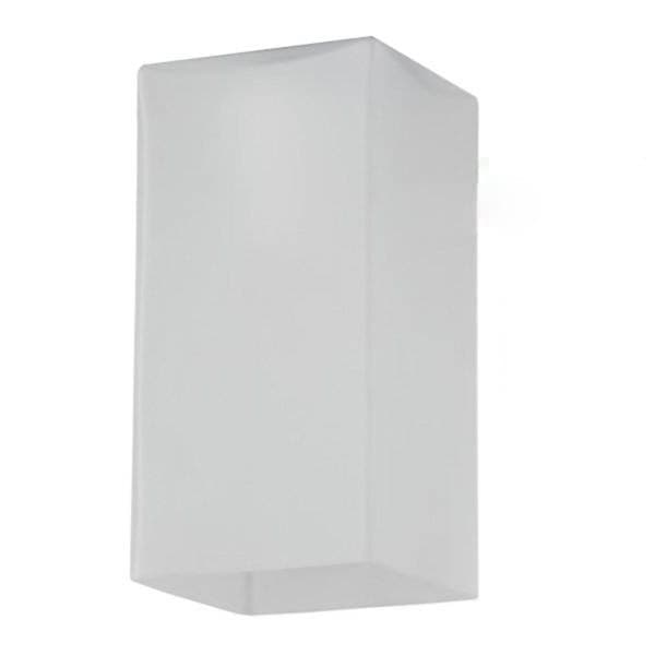 Lampskärm ICE glas vit Alfa