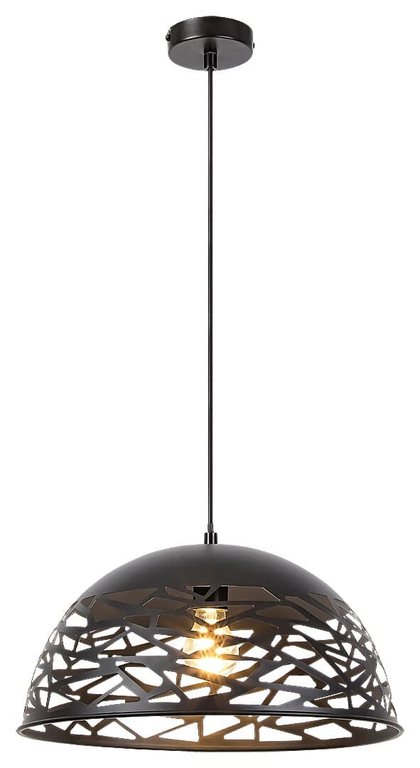 Pendellampe E27 1x60W mat sort 5086 Norena Rabalux
