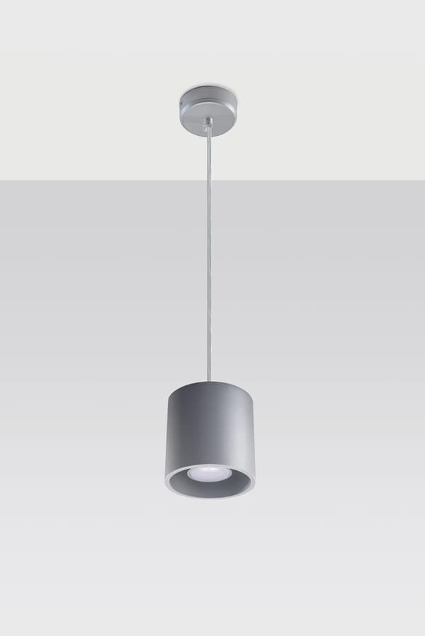 Pendellampe ORBIS 1 Grå Sollux Lighting SL.0052