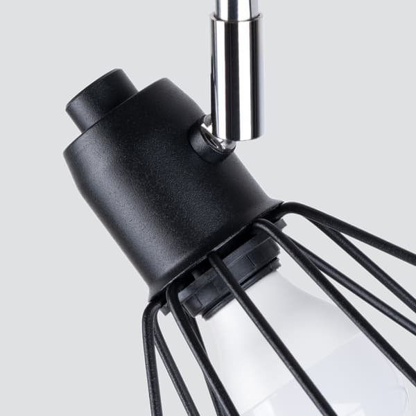 Pure Lume SELARA industriel sort loftlampe PU.1106