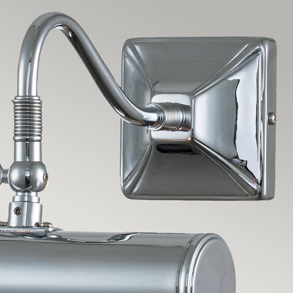Billedlampe 19 cm 1xE14 poleret krom Picture Light Elstead