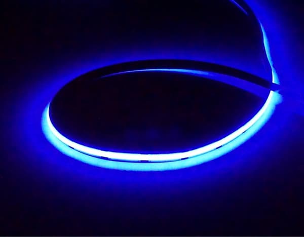 COB LED-list 480 9W/m blå 12V IP20 5m dimbar Ecolight
