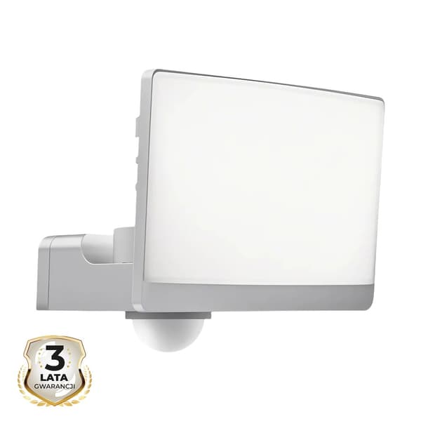 LED-strålkastare 30W neutralvit 2000lm PIR-rörelsesensor vit IP54 DAVOS Milagro