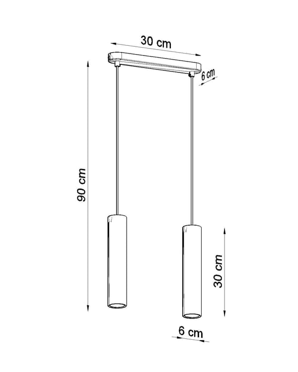 LINO 2 Sollux Lighting SL.0637 Pendel