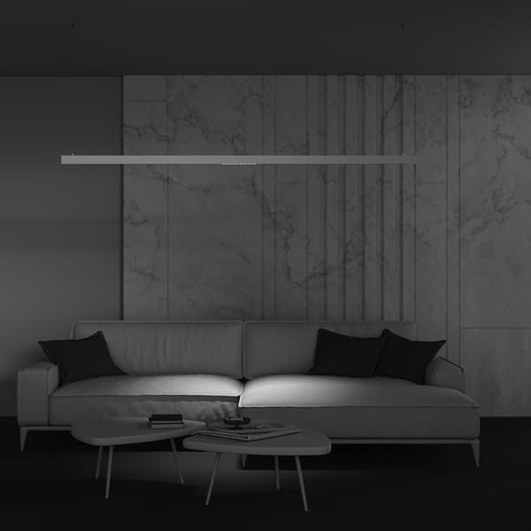 Hvid lineær spot LED skinnespot 18W POINTS Maytoni Technical