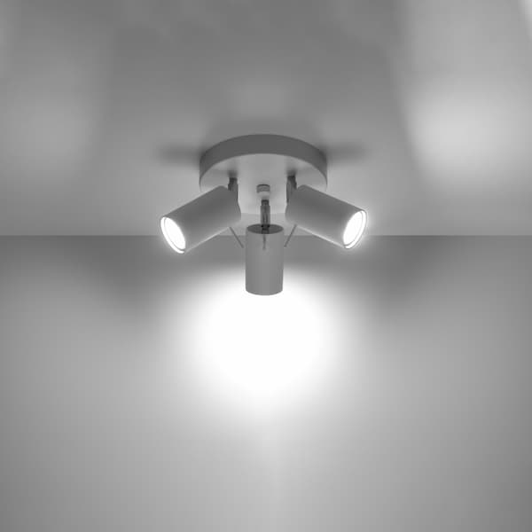 TORQUE 3P loftlampe hvid Pure Lume model PU.1015