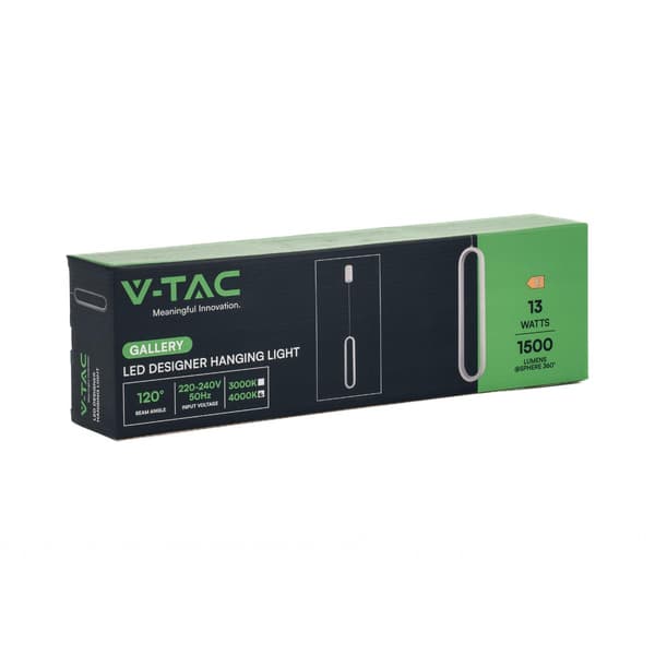 LED pendellampe 3000K moderne sort V-TAC VT-7829-10076