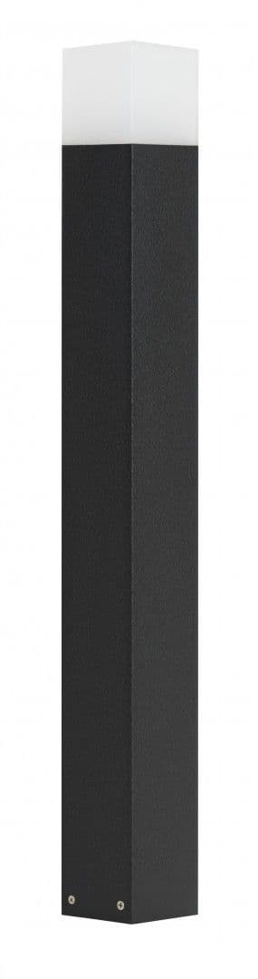 83 cm lysstolpe 1xE27 sort IP44 SU-MA Cube CB-830 BL