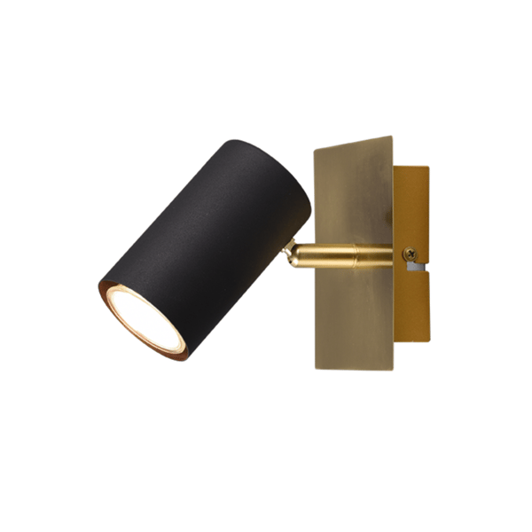 Väggspotlight MARLEY guld Trio 802400180