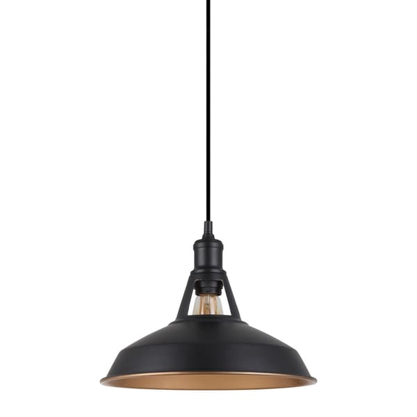 Italux Freya industriel sort pendel MDM-2315/1 M BK+GD