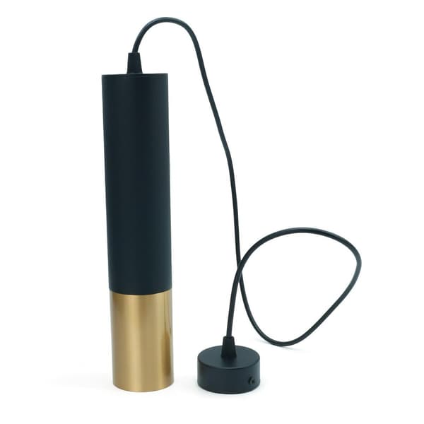 Sort og guld pendellampe GU10 Circus ID-6029 Idealed