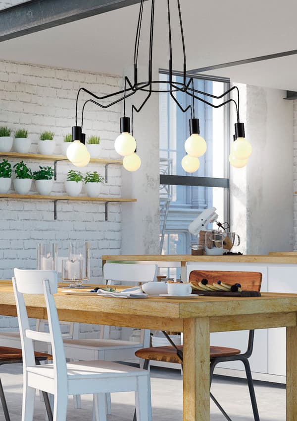 Lysekrone Candellux BASSO 38-71057 sort