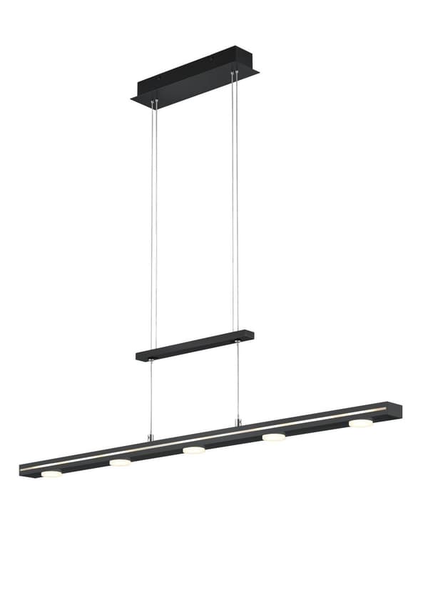 LED lysekrone LACAL sort Trio 379190732