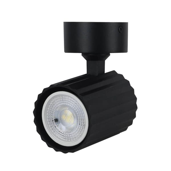 Spot Tokio 1xGU10 sort LP-787/1WS BK Light Prestige