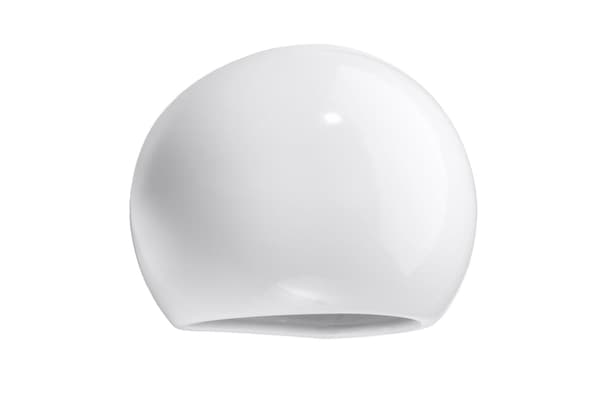 Vägglampa lackerad GLOBE vit glans Sollux Lighting modell SL.1026