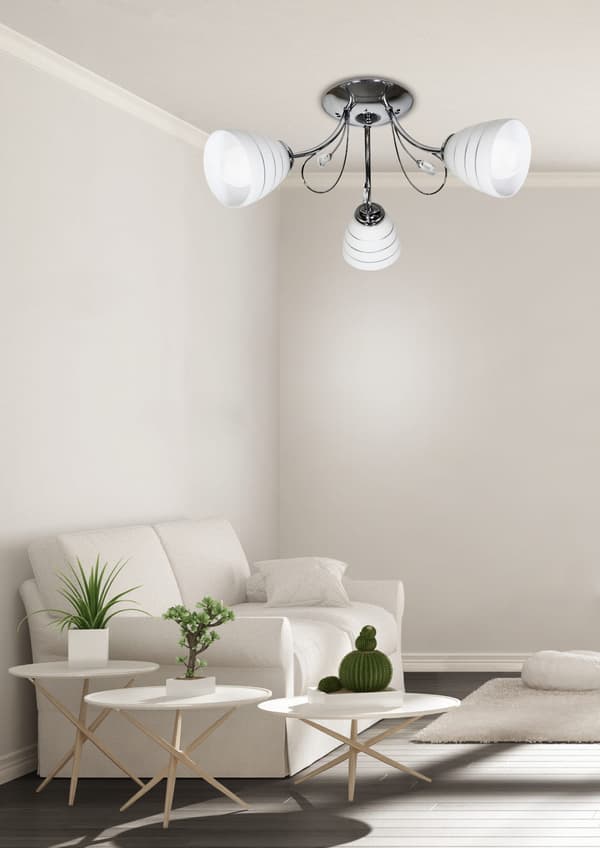 Loftlampe Candellux SIMPLI 33-63847 krom