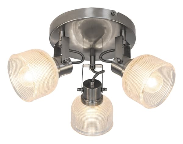 Loftlampe E14 3X28W farve krom satin 5439 Francis Rabalux