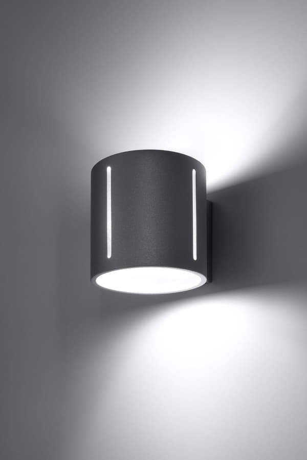 Seinävalaisin INEZ Harmaa Sollux Lighting SL.0354