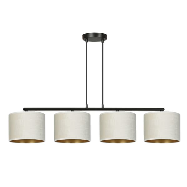 Lysekrone Emibig 4xE27 60W HILDE 4 BL WHITE 1052/4