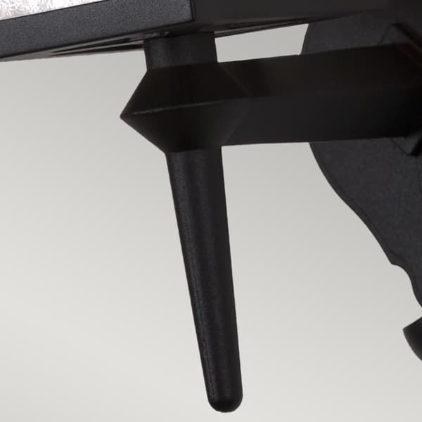 Canterbury ulkoseinävalaisin 1xE27 musta Elstead BL5-BLACK