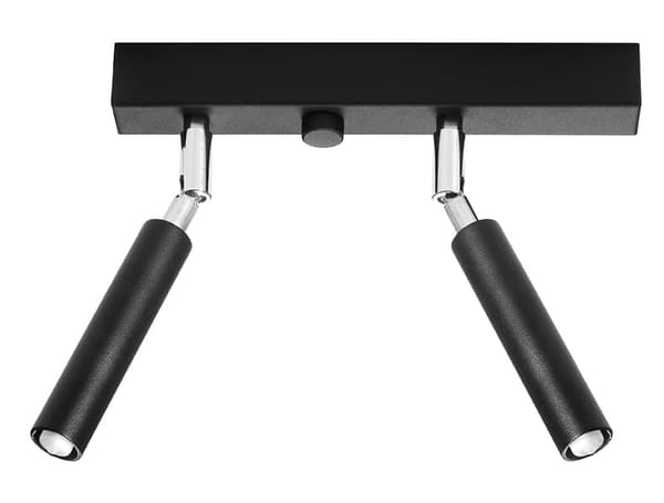 EYETECH 2 sort loftskinne Sollux Lighting SL.0898