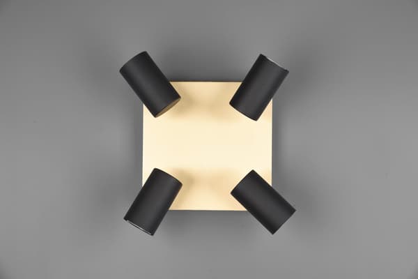 Väggspotlight MARLEY guld Trio 802430480
