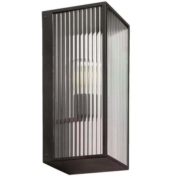 Vägglampa utomhus Svart Klassisk E27 Abruzzo Michael E27