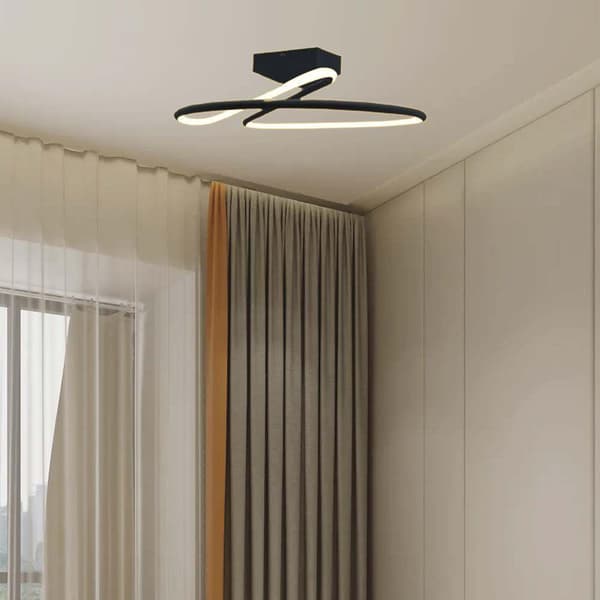 LED loftlampe sort V-TAC 6129-6926