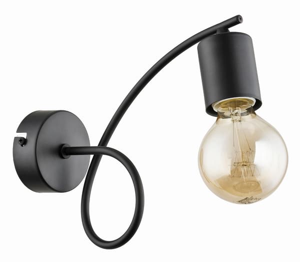 Seinävalaisin Alfa TANGO BLACK 1x60W 23170