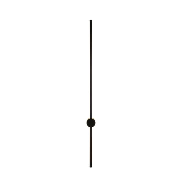 Væglampe minimalistisk sort 3000K stick LED 9W Vinto Italux
