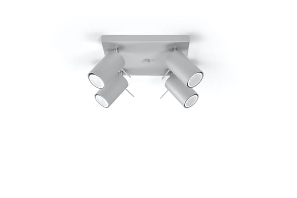Kattovalaisin RING 4 Harmaa Sollux Lighting SL.0452